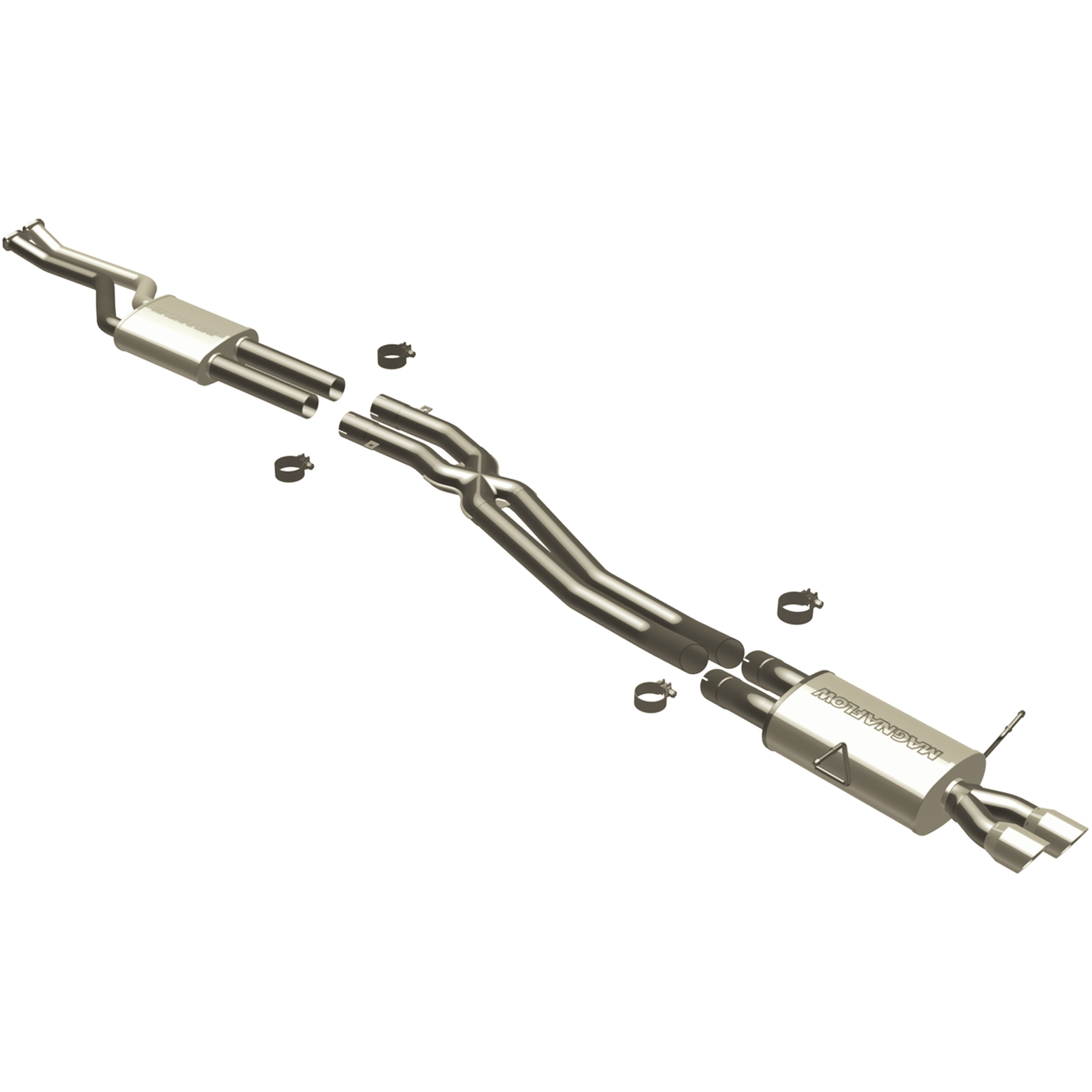 MagnaFlow Exhaust Products 16532 Touring Series Stainless Cat-Back System
